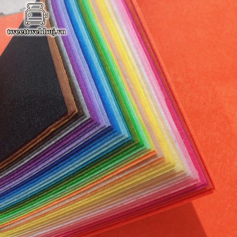 Nhíp vải nỉ mềm 20 màu, may thủ công DIY handmade Việt Nam