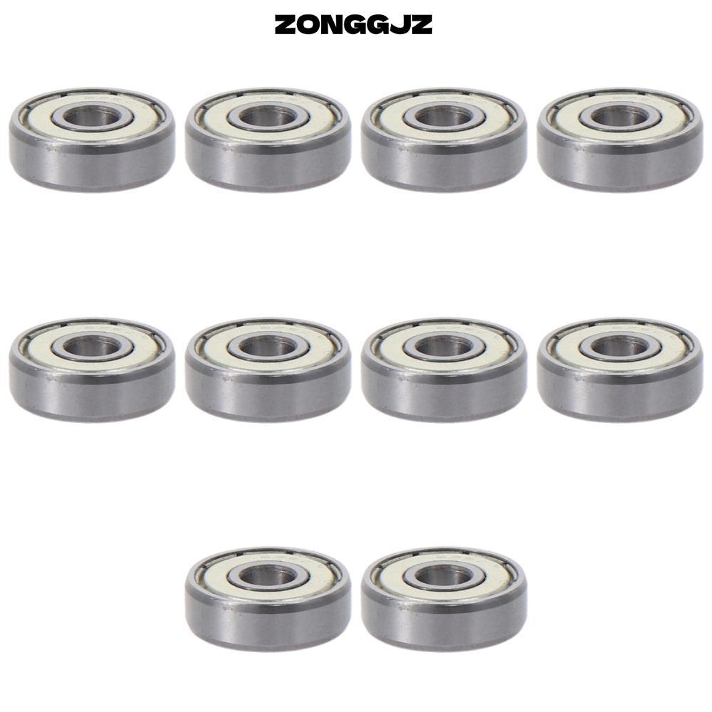 Zonggjz 10 Vòng bi rãnh sâu, Vòng bi kín đôi 626ZZ 6mm x 19mm x 6mm, Thay thế bánh xe vòng bi thu nh