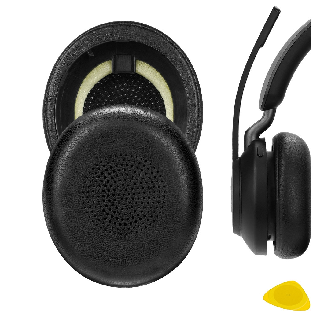 Miếng đệm tai thay thế Geekria Tương thích với Jabra Evolve2 65 (65MS 65UC USB) / Evolve2 40 (40UC 4