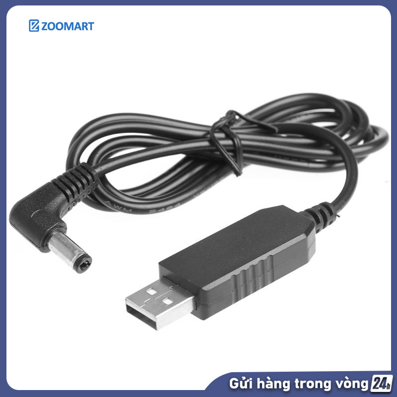 Cáp USB sang đa điện áp 5V/9V/12V Cáp Chuyển Đổi Nguồn Điện USB, Chuyển Đổi 5V USB sang 12V/9V, tăng