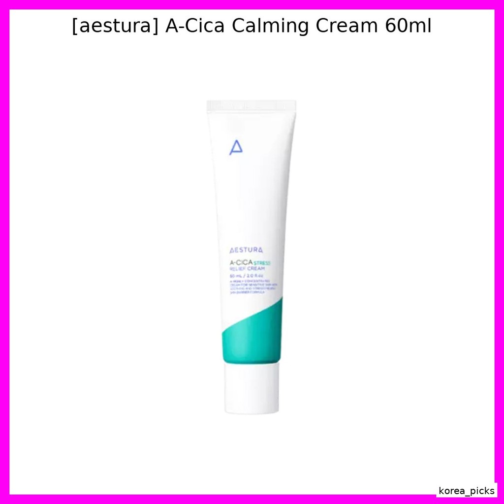 [aestura] Kem làm dịu A-Cica 60ml / Kem A-Cica Hàn Quốc / Sửa chữa rào cản da của hàn quốc _ picks