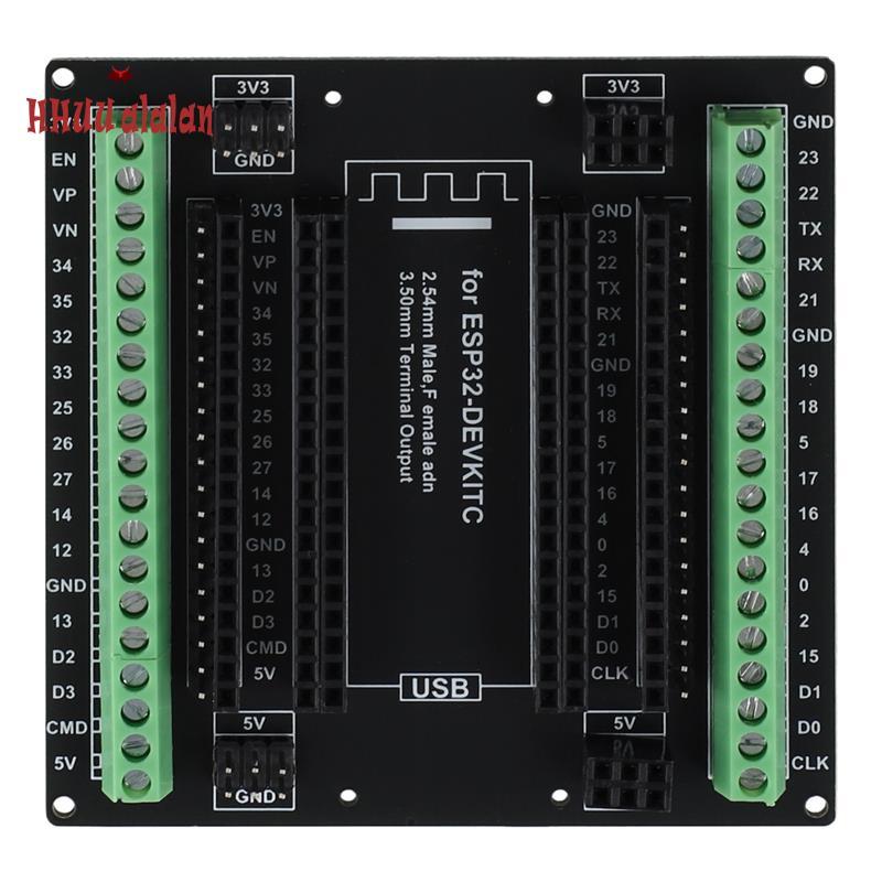 Bảng mở rộng ESP32 Bảng đột phá cho ESP-WROOM-32 ESP32-DevKitC GPIO 1 thành 3 Mô-đun ESP32 38Pins