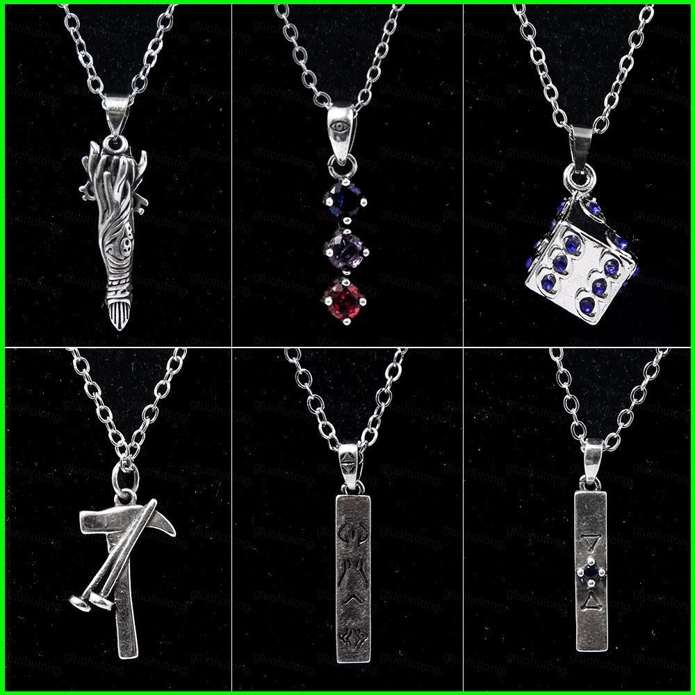 Vòng cổ anime mặt dây chuyền cosplay Jujutsu Kaisen - Nhân vật Kugisaki Nobara & Fushiguro Megumi