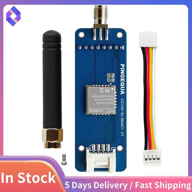 Mô-đun CC1101 (S433A10S2A) cho StickCPlus 1.1 & 2, Hỗ trợ CC1101 433 MHz, Firmware, Mở rộng khe hở p