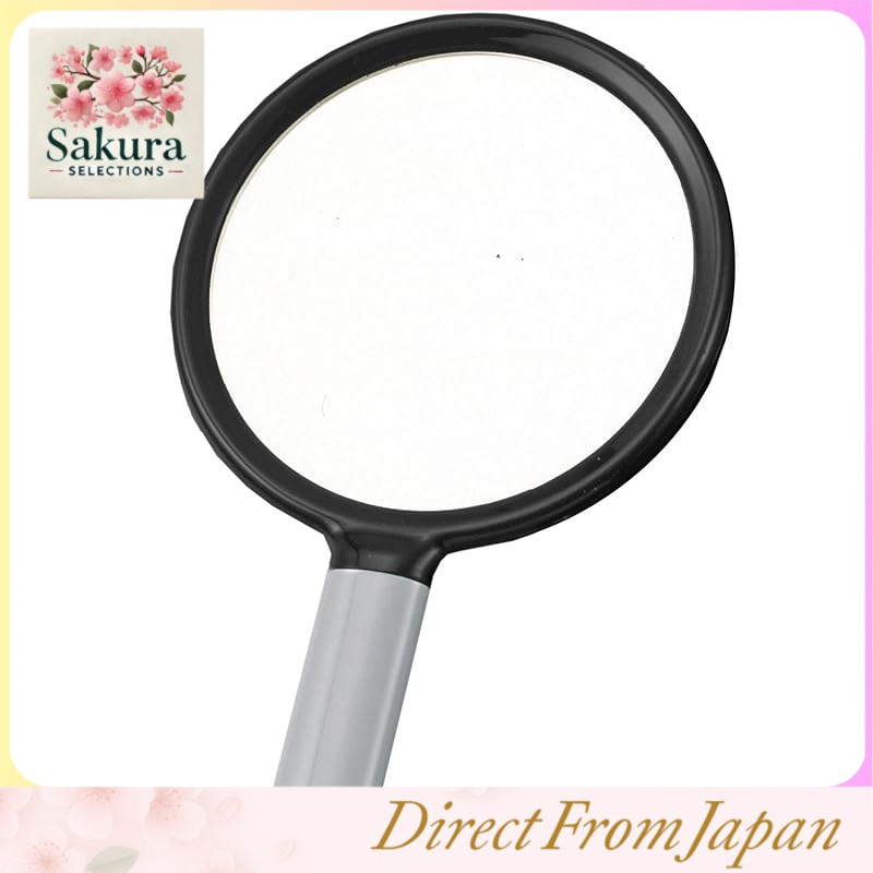 Yamamura Lady Round Hand Mirror S Black M-01