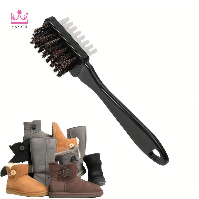Bộ cọ làm sạch giày Maxrrh 2 trong 1 Dual-Ended With Eraser - Plasticfor Suede Nubu Boots | Công cụ 