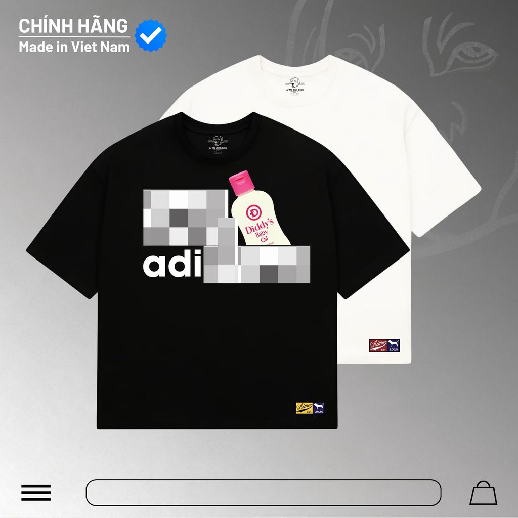 Áo Ai Mà Biết Được - Áo Thun Diddy's Oil - Form Oversize Cotton 100% Unisex Nam Nữ Mùa Hè