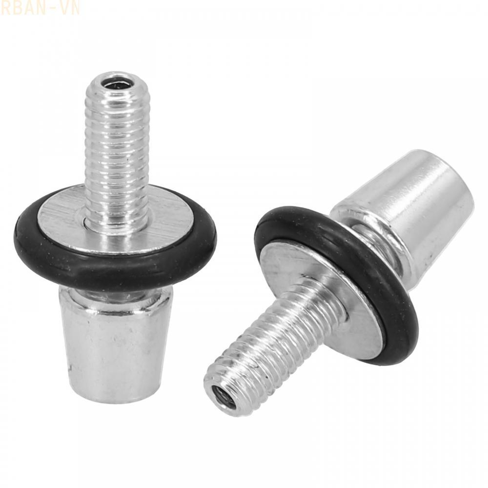Bolts M6 Parts Silver 2pcs Accessories Adjusters Aluminum Alloy Bicycle