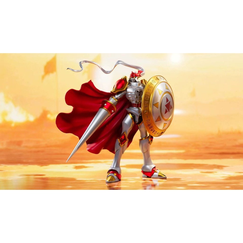 [Tặng thưởng đầu tiên] Hudie -- Red Lotus Knight Beast Dukemon | Mô hình V Chơi