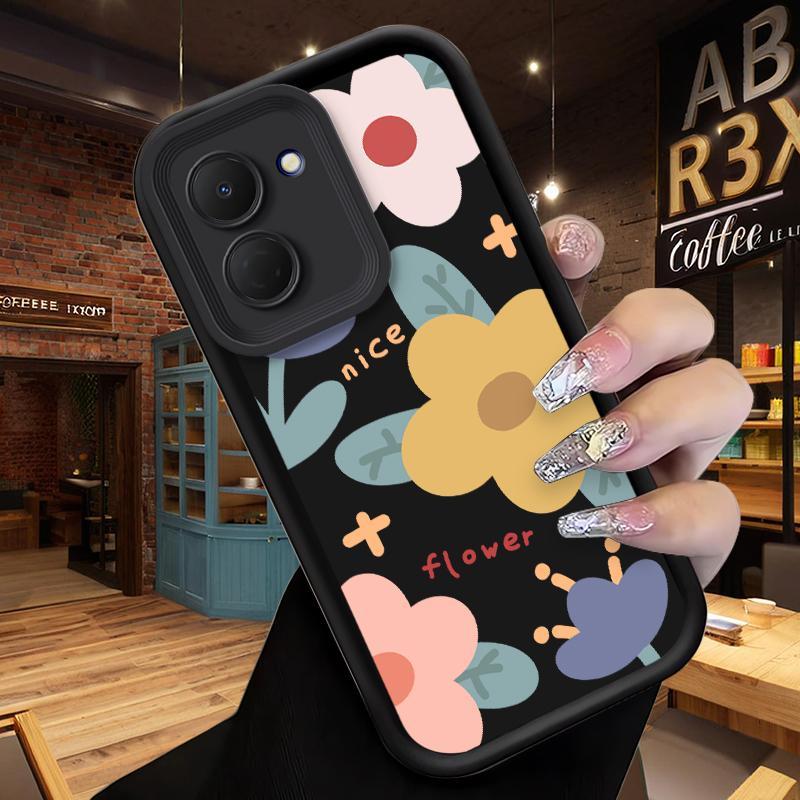 Vỏ Cho Tecno Spark GO 3 Spark GO 2 Spark Go 1 Vỏ Điện Thoại Hoa Đáng Yêu Techno Spark GO3 GO2 Go1 KN