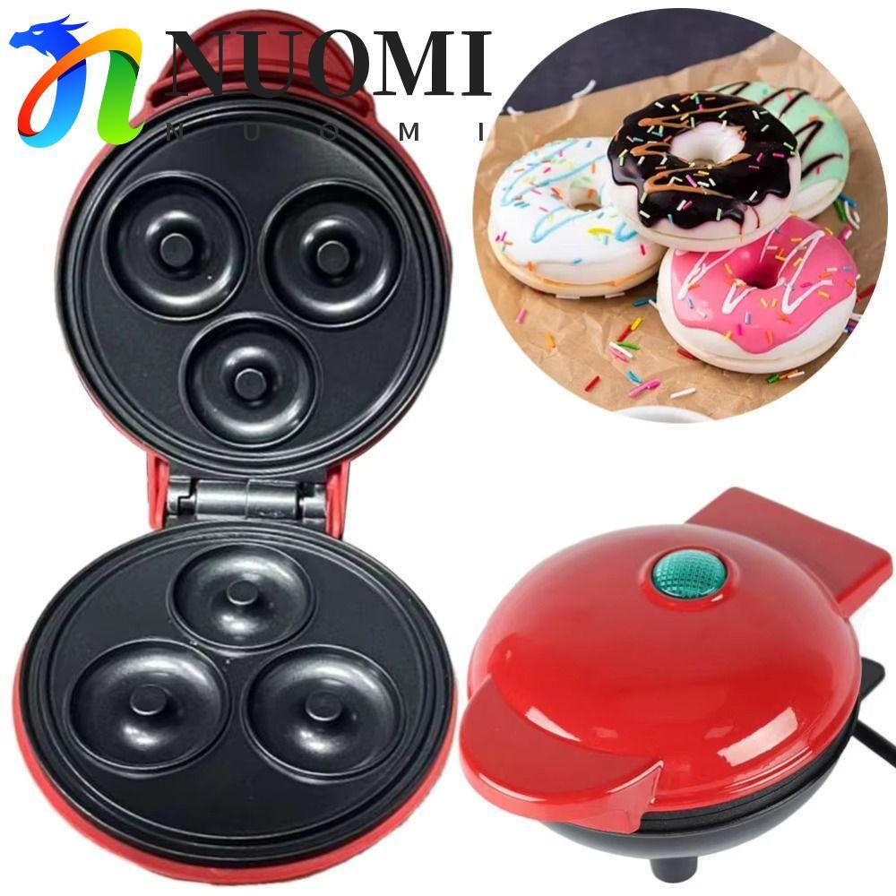 Máy làm bánh quế mini NUOMI, Máy làm bánh nướng điện đa chức năng tăng nhiệt nhanh, Máy làm thực phẩm Chảo nướng điện phích cắm EU / phích cắm US Máy làm bánh quế cỡ nhỏ Sáng tạo món tráng miệng