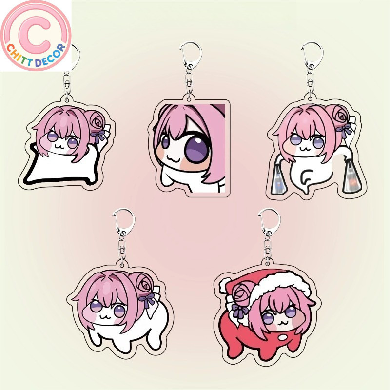 Doro Acrylic Keychain Model Anime NIKKE Cosplay Characters Ornament Key Chain Cute Collection Pendan