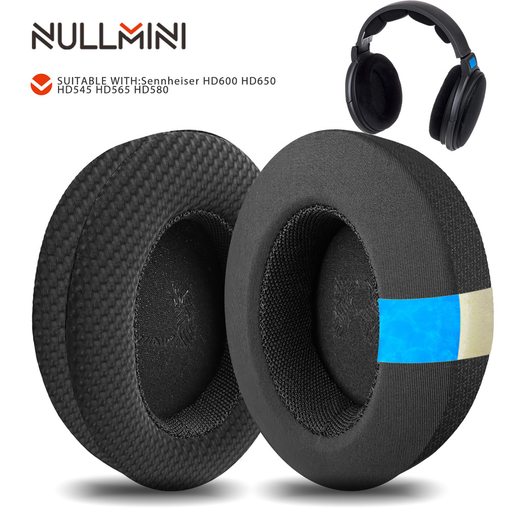 Miếng đệm tai nghe thay thế Nullmini cho Sennheiser HD650 HD660 S HD600 HD6XX HD58X HD580 HD565 HD54