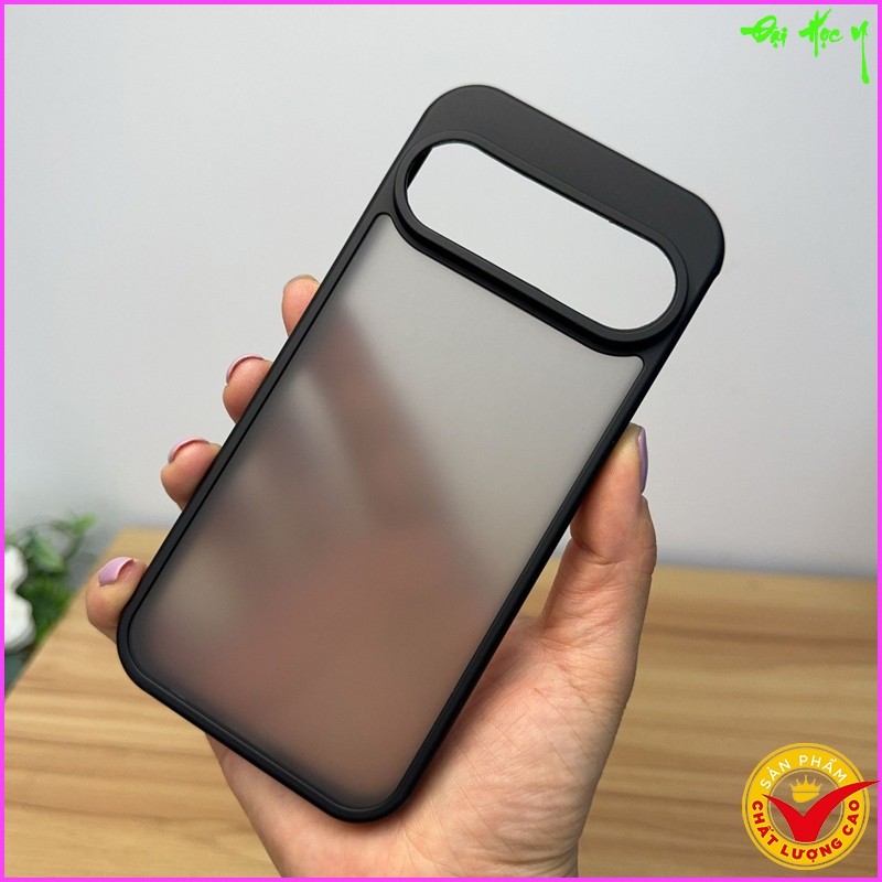 Ốp viền đen lưng mờ Google  Pixel 7/ Pixel 7/ Pixel 7 Pro.... Viền TPU đen lưng mờ cao cấp