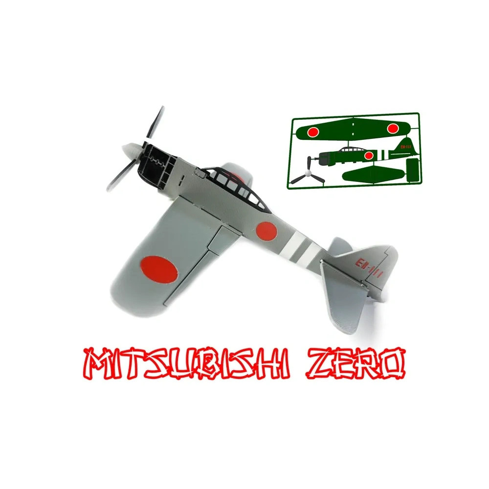[Meow.sensei] Máy bay chiến đấu Mitsubishi A6M Type Zero
