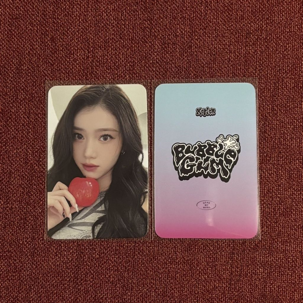 Kep1er Bồ Đào Nha mini 7 Bubble gum dmm3.0 Thẻ đặc biệt trực tuyến