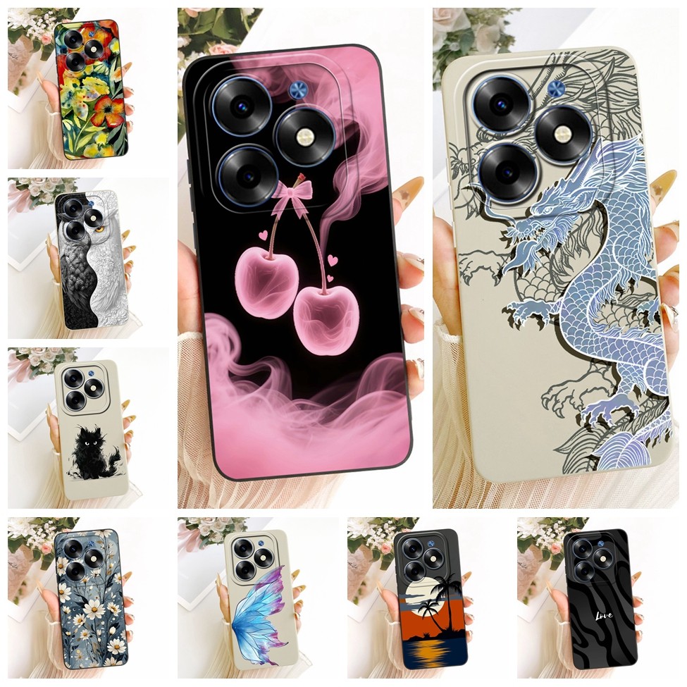 Ốp lưng ITEL S23 Plus Vỏ điện thoại silicon vẽ ngộ nghĩnh dễ thương ITEL S23 + S681LN