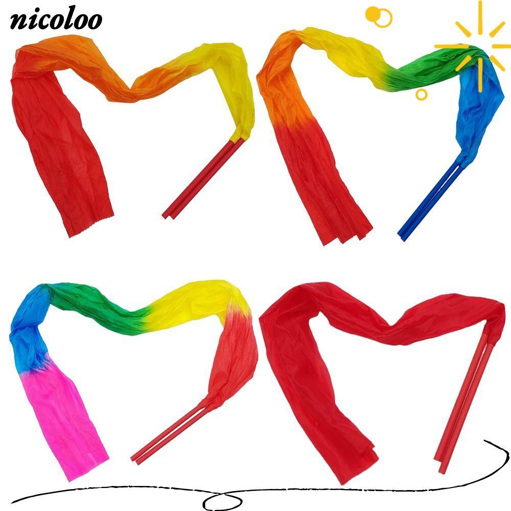 Ribbon nhảy múa NICOLOO - Dụng cụ thể dục và khiêu vũ nhiều màu sắc