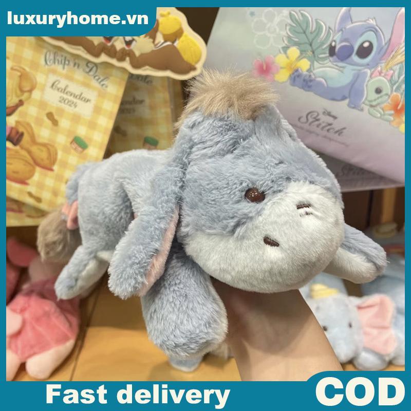 LU Hoạt Hình Dễ Thương Pijie Pig Eeyore Donkey Sang Trọng Búp Bê Thiết Kế Túi Đựng Bút Sinh Viên Dun