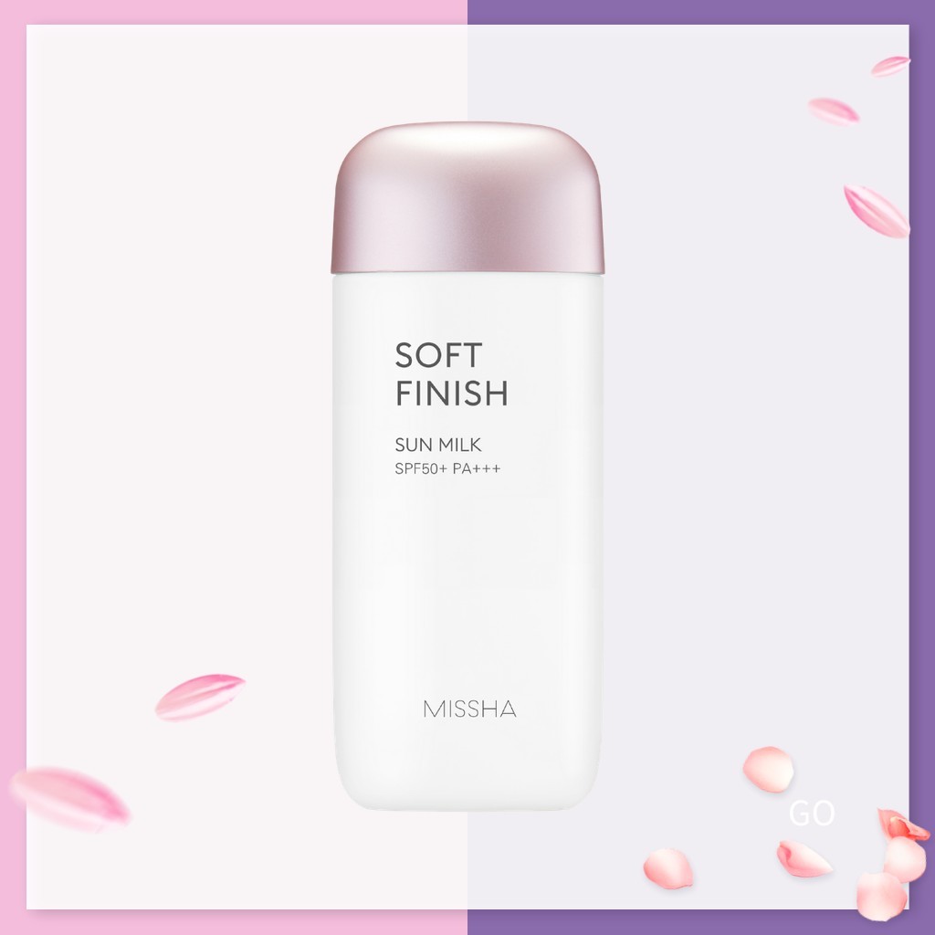 [Missha] All Around Safe Block Soft Finish Sun Milk (SPF50 + PA + + +) 70ml / Sữa chống nắng Hàn Quố