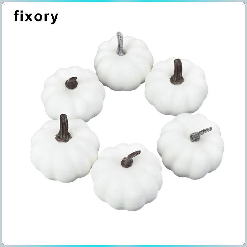 6 Chiếc Bí Ngô Giả Mẫu DIY Halloween Bọt Đạo Cụ Cho Halloween Đám Cưới Mùa Thu
