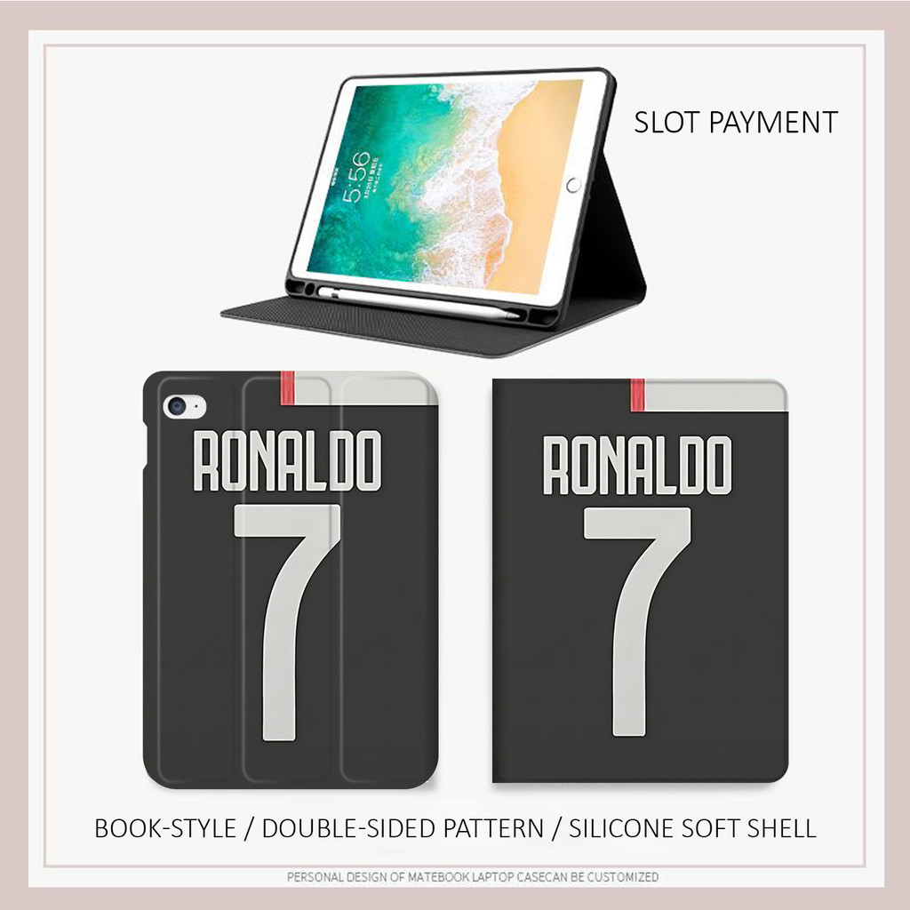 ốp lưng ipad Ronaldo 7 ipad a16 gen 11 Air M3 Air 4/5/6 Air 7 10.2 Gen 7/8/9 Gen10 ốp ipad