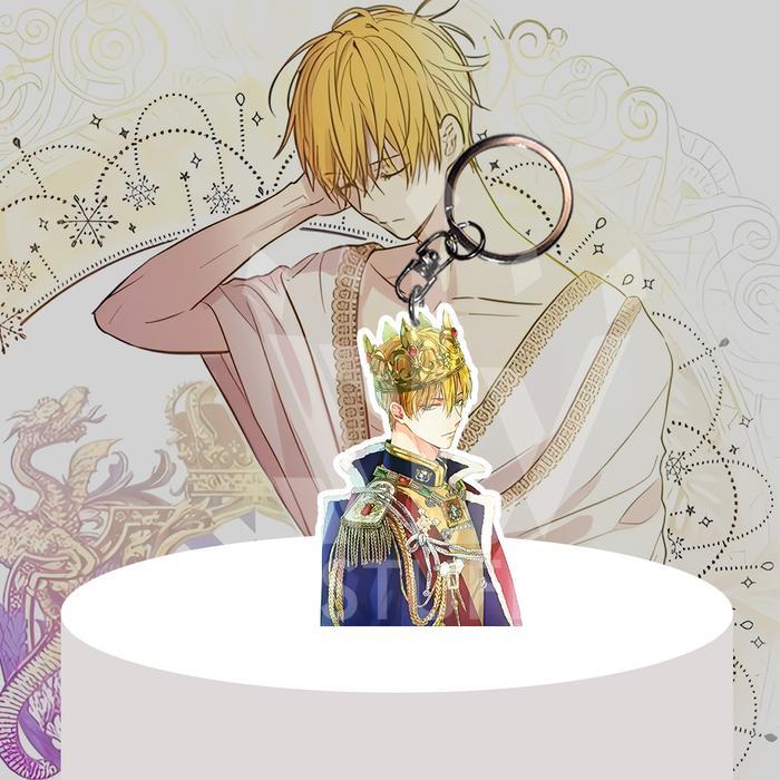 Gantungan Kunci / Gantungan HP Manhwa Webtoon Anime Who Made Me a Princess - Claude - Ganci Akrilik 