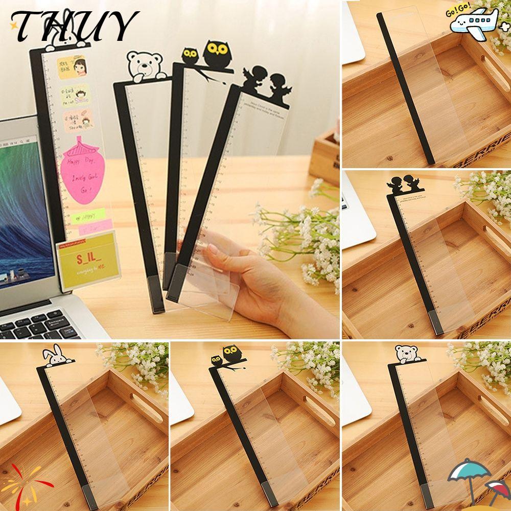 THUY Message Memo Board Trong Suốt PC Màn Hình Viết Ghi Acrylic Nhắc Ghi Nhớ