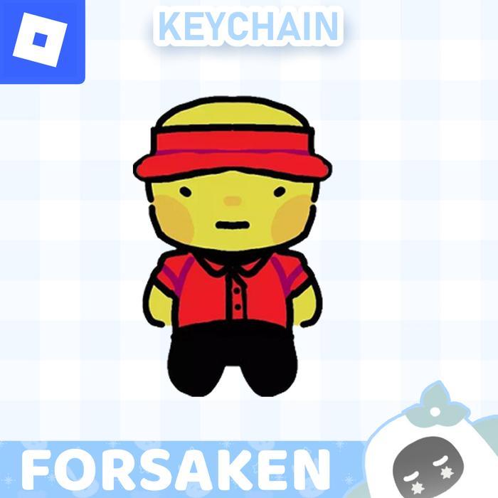 Ganci / Gantungan Kunci Akrilik ROBLOX FORSAKEN MINI PLUSHIE CHARACTERS - Elliot