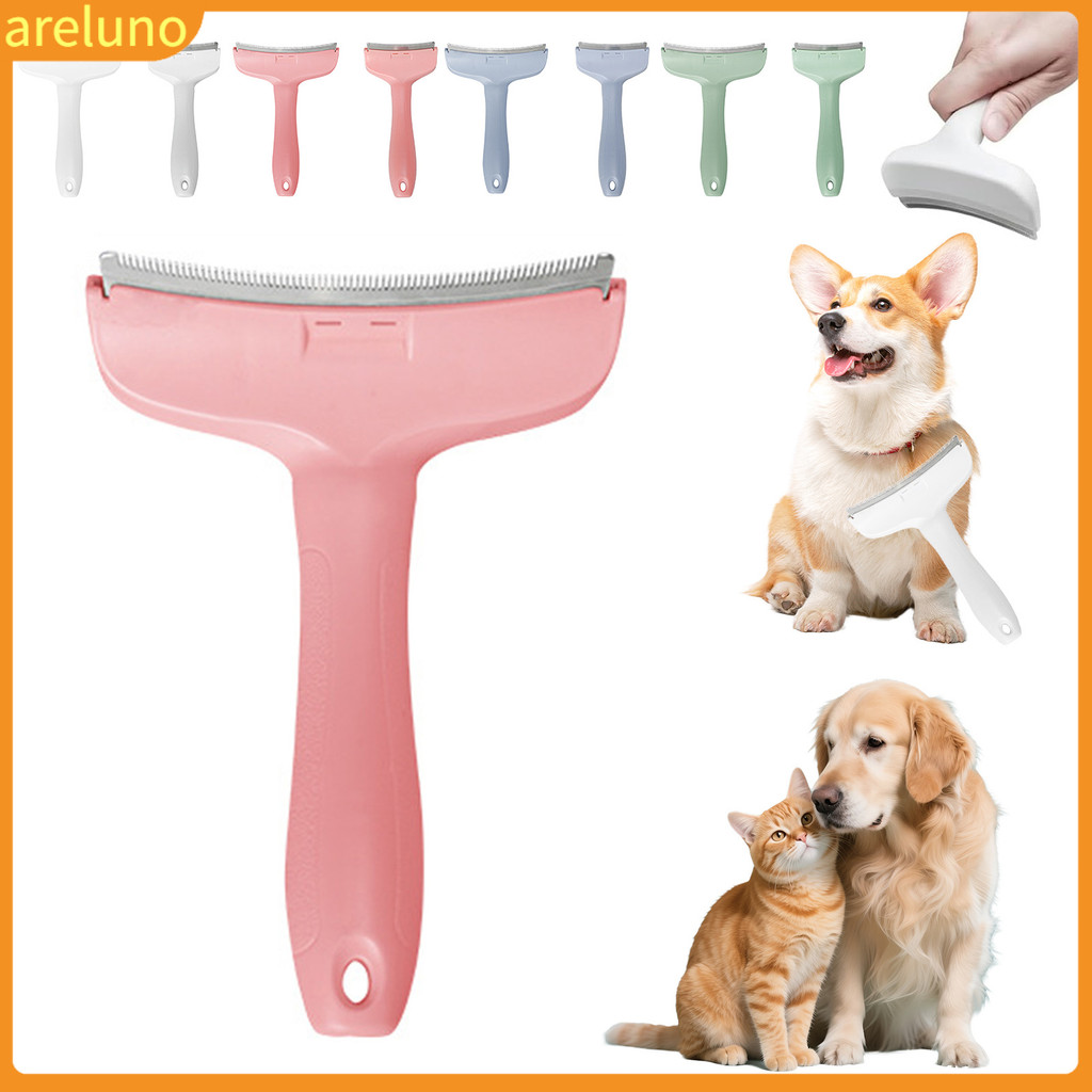 CA| Lược tẩy lông cho thú cưng Giải pháp rụng lông cho thú cưng Lược tẩy lông thú cưng chuyên nghiệp dành cho chó mèo Thiết kế tiện dụng Bàn chải rụng răng 1mm Lý tưởng để chải lông