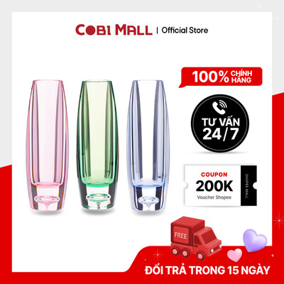 Lọ Hoa Thủy Tinh Trong - Bình Hoa Decor Trang Trí Bằng Nhựa Trong Suốt Cao Cấp - Cobi Home
