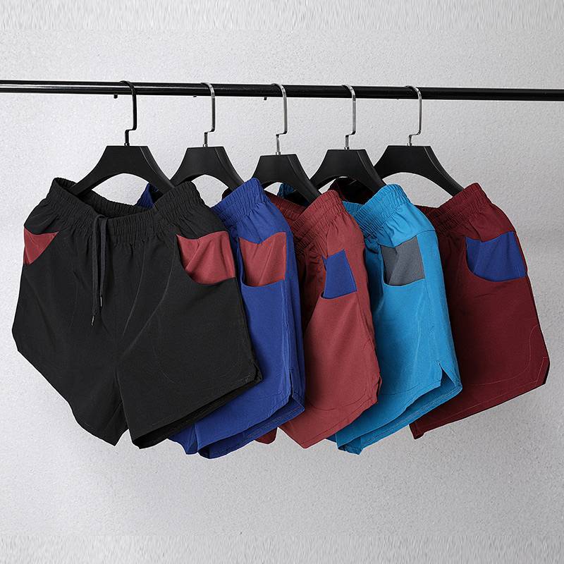 Men's Shorts Summer Sports Running Loose Casual Ice Silk Quick-Drying Breathable Shorts Shorts Men 2