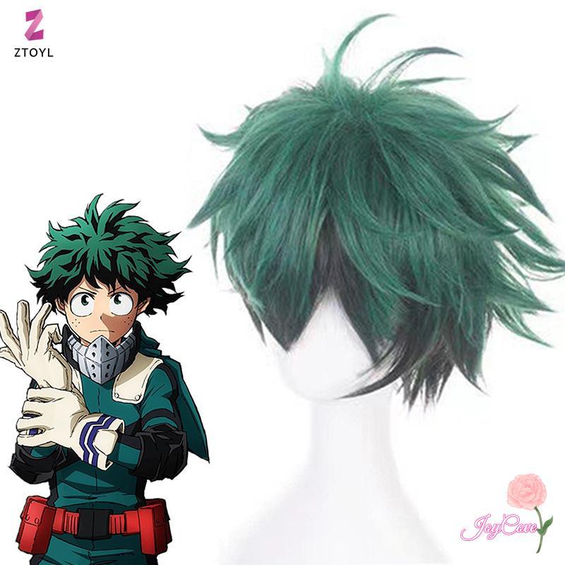 Tóc giả cosplay Izuku Midoriya (Deku) từ series My Hero Academia