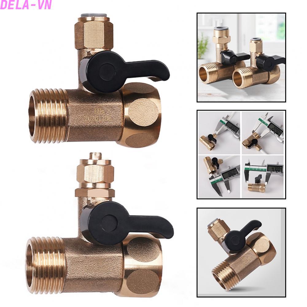 Easily Control Your Water Flow with This Reliable 3 Way Brass Valve Switch#DELA
