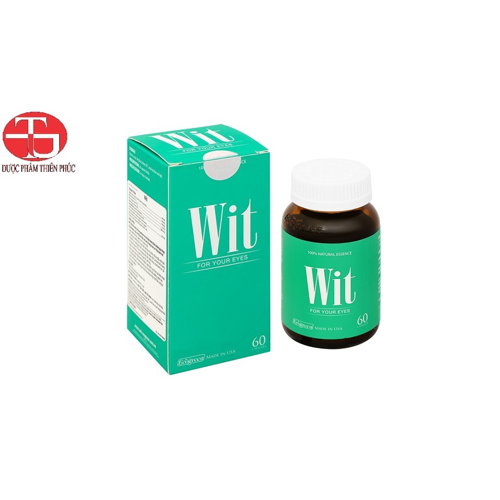 [HCM] Viên uống WIT bổ mắt (60 viên) - audio chính hãng123