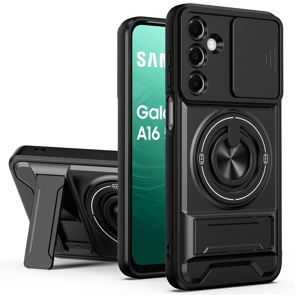 A16 4G 5G Armor Ốp Lưng Samsung Galaxy A16 Chống Sốc Trượt Bảo Vệ Ống Kính Vỏ Điện Thoại Cho Samsung