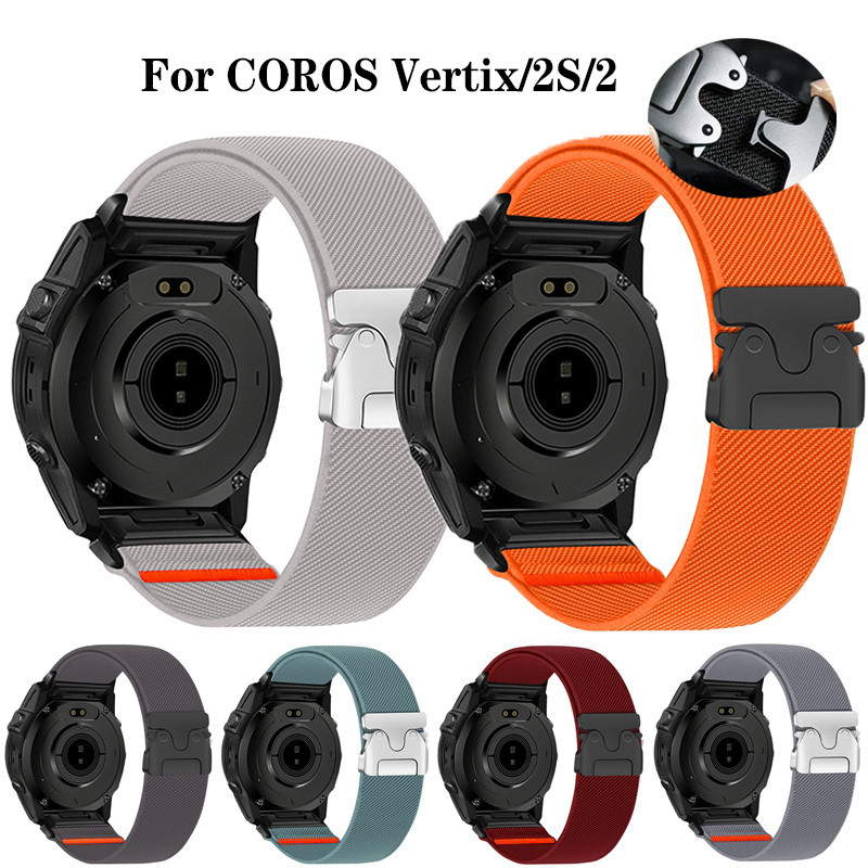 QuickFit 26mm 22mm Dây Nylon Dành Cho COROS Vertix 2S 2 Dây Đeo Vòng Tay Cho COROS Vertix