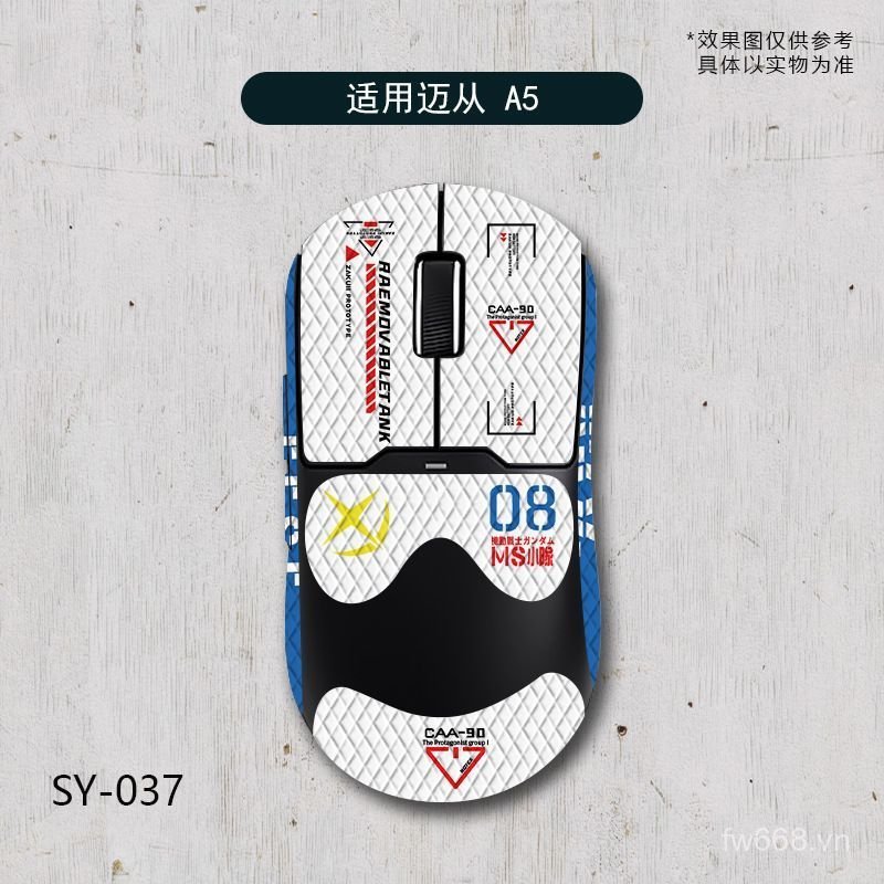 Phổ biến Thích hợp cho Nhãn dán chống trượt chuột A5 từ A5PRO / MAX / Ultra / A5V2 Nhãn dán siêu chu