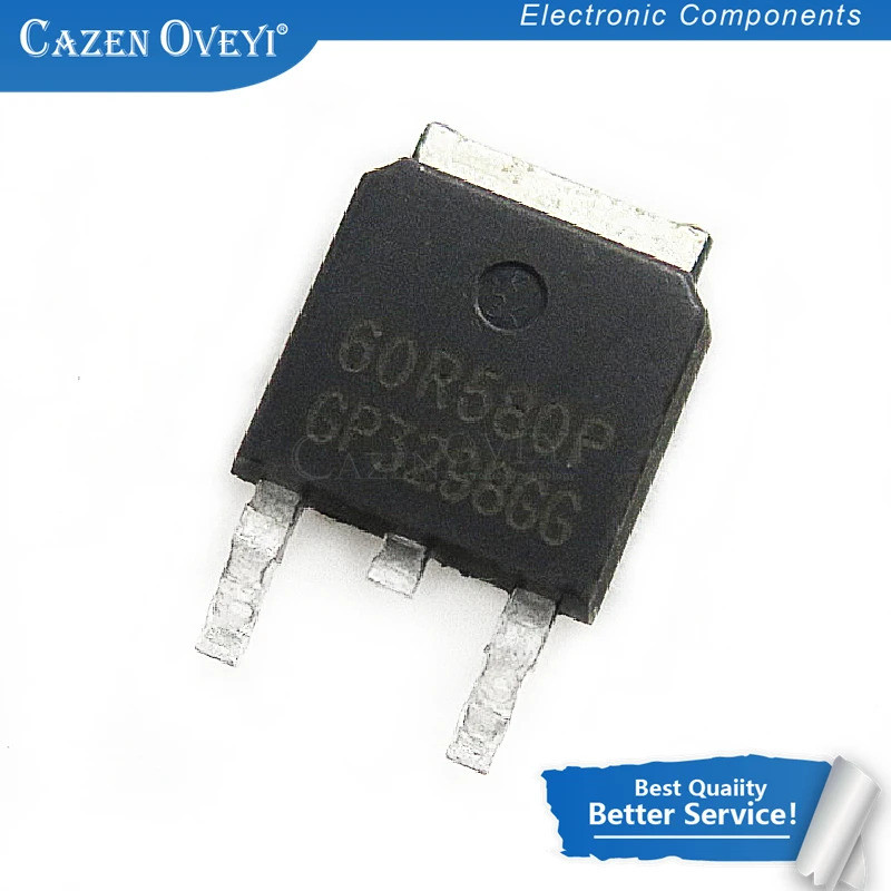 10 cái / lốc 60R580P 60R580 TO-252 Còn hàng