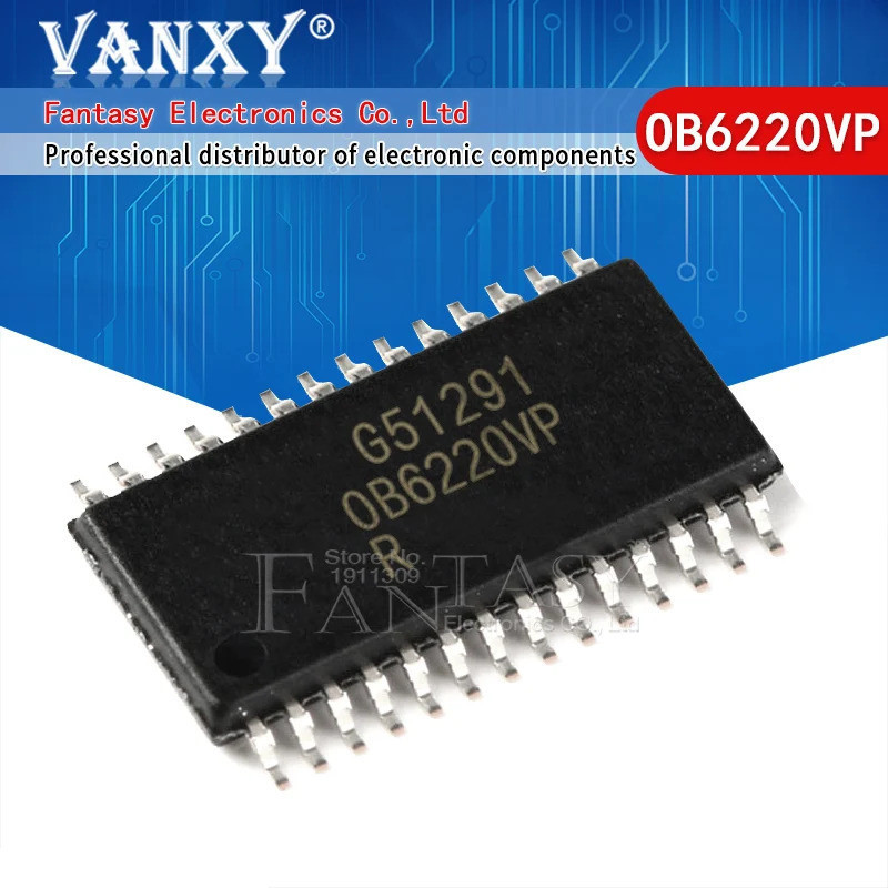 5 Miếng OB6220VP 0B6220VP OB6220 OB6228VP OB6228 OB2112VP OB2112 TSSOP-28