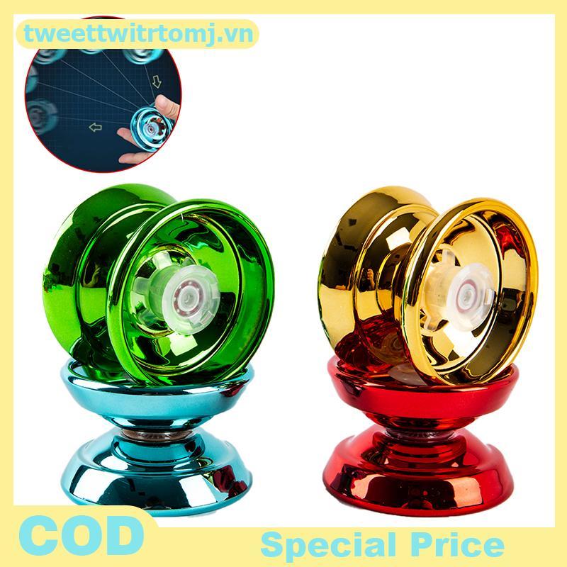 TOMJ Hợp kim nhôm Magic Yoyo Responsive Yoyo tốc độ cao với đồ chơi dây quay VN