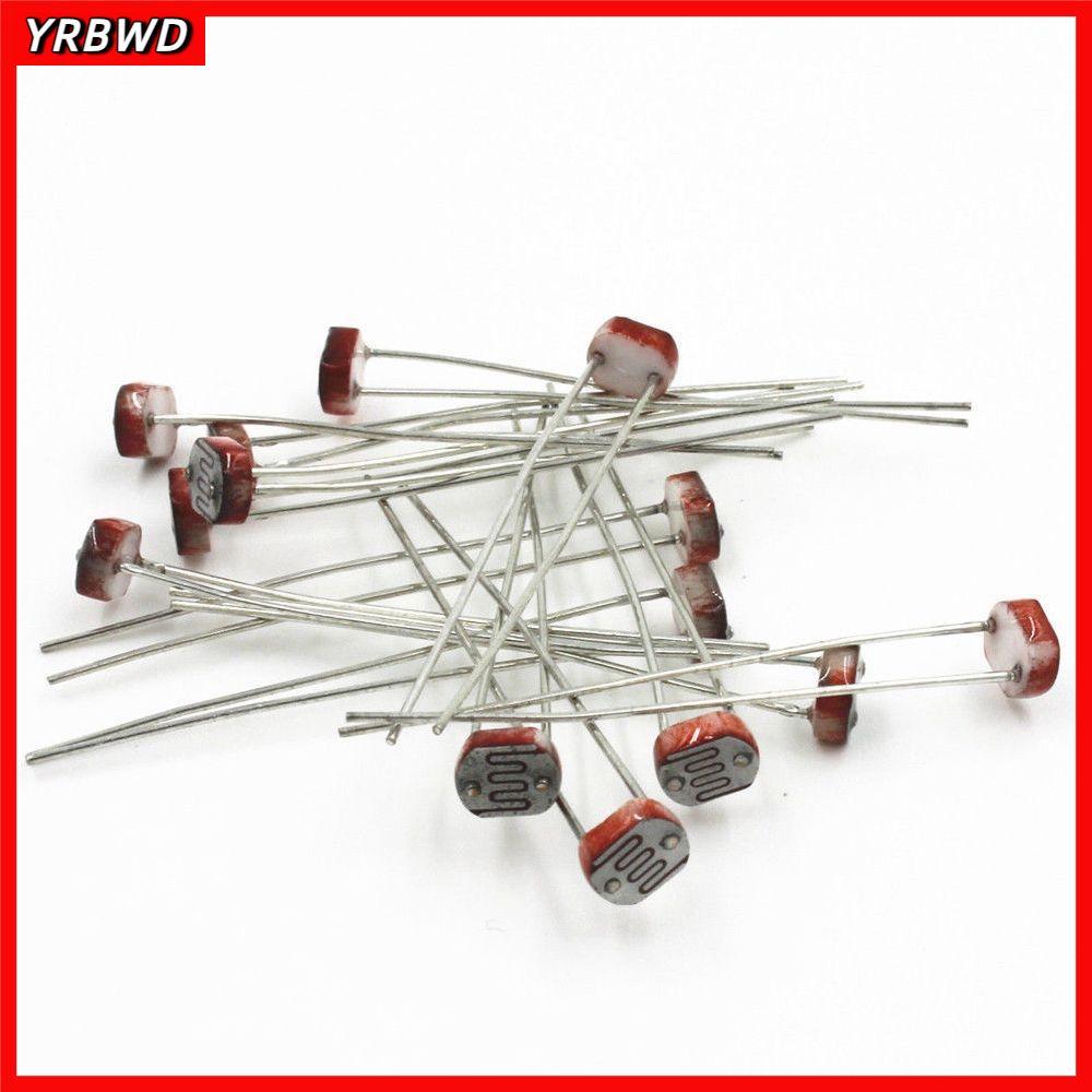 YRBWD 20 / 30 / 50 Chiếc Điện Trở Nhẹ Ổn Định 5 Mm LDR CDS GL5516