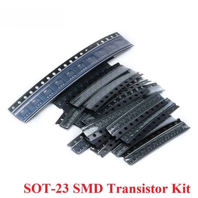Bộ 5 Bộ / 1 Bộ SOT-23 SMD Transistor Kit Cho S9013 S9014 S9015 S9018 MMBT3904 MMBT3906 A92 C1815 A10