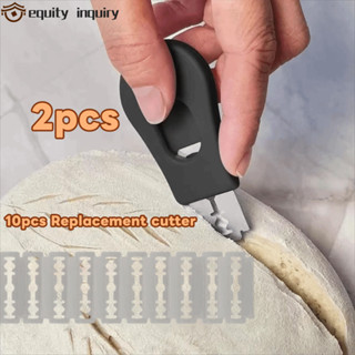 YÊU THÍCH YÊU THÍCH 2 chiếc Máy cắt bột chua, Máy cắt tỉa bánh mì Mini có thể mở rộng, An toàn với máy cắt thay thế Bánh mì Lame Scoring Tool Tủ lạnh