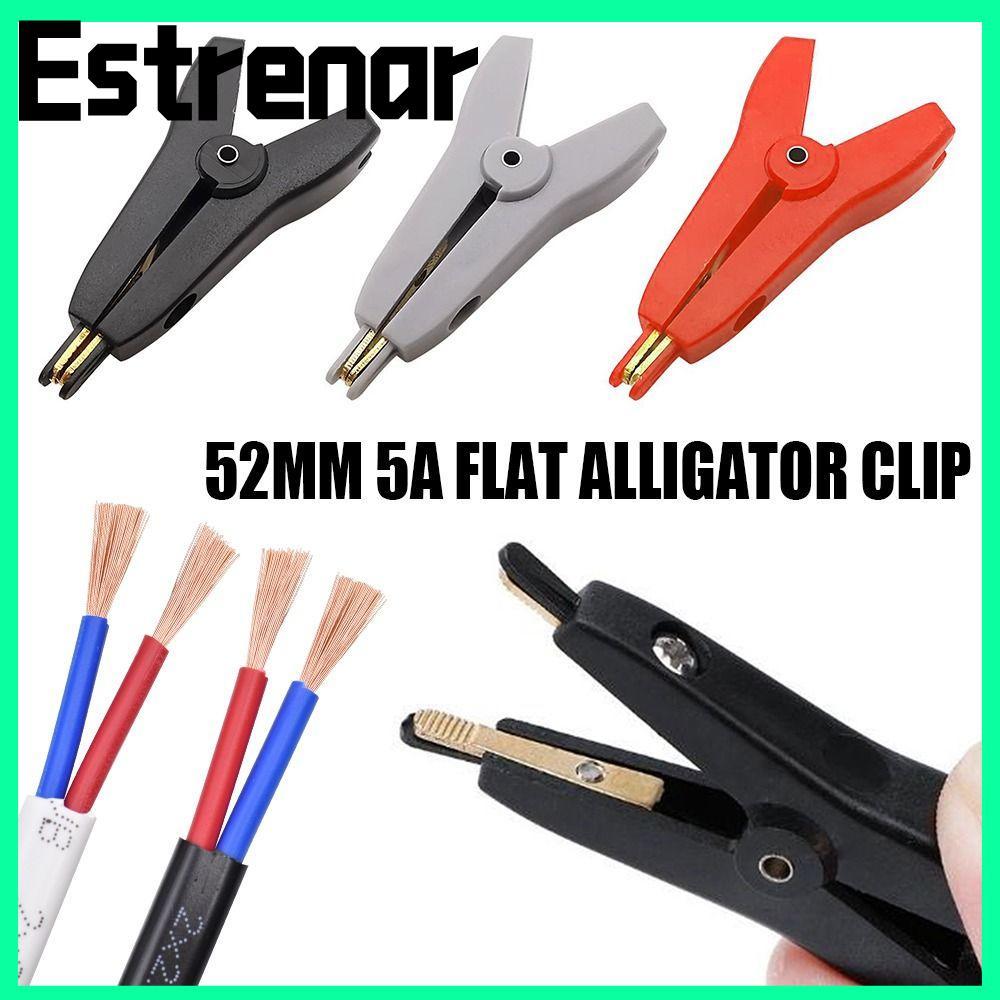 Kẹp cá sấu ESTRENAR LCR Kelvin DIY 52mm cách nhiệt LCR Kelvin Clip