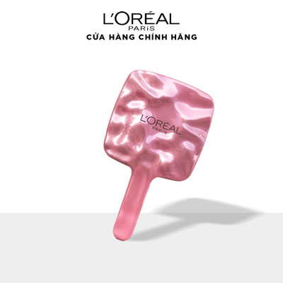 [QUÀ TẶNG KHÔNG BÁN] Gương cầm tay màu hồng L'Oreal Paris