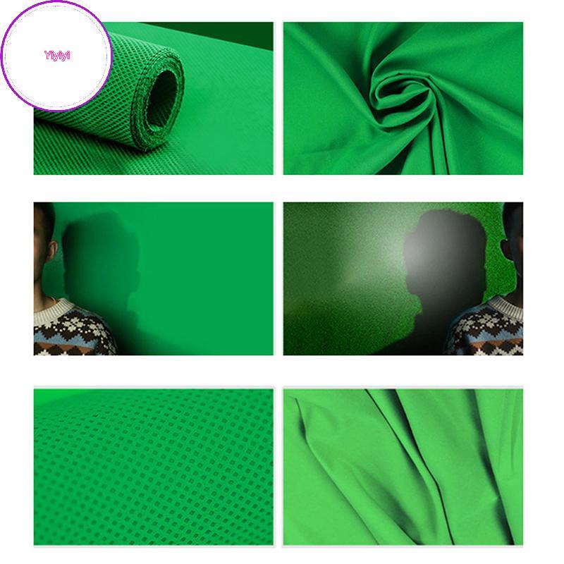 Yiyi Baground Vải Chụp Ảnh Badrops Màn Hình Nhiều Màu Sắc Chroma Key Muslin Studio Chụp Ảnh Badrop V