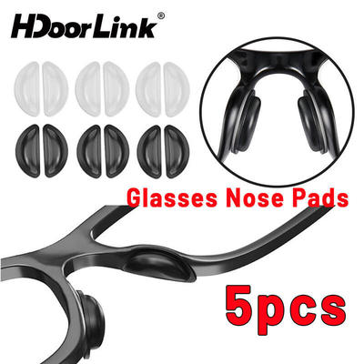 HdoorLink Miếng lót mũi hình chữ D chống trơn trượt cho kính mắt Glasses Nose Pads