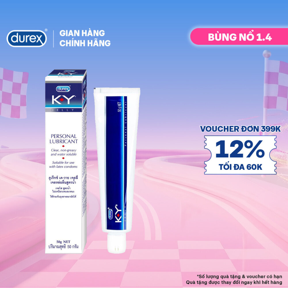 Gel bôi trơn Durex K-Y Jelly 50g ( KY Jelly)
