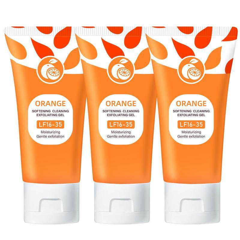Orange Scented Exfoliator Clear Gel LF16-35 - 溫和去角質,適用於面部和身體